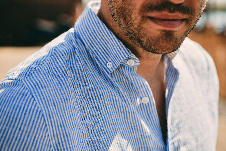 button-open-shirt-summer